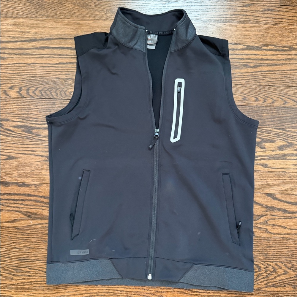 Rhone Softshell Performance Vest – Black – Size L